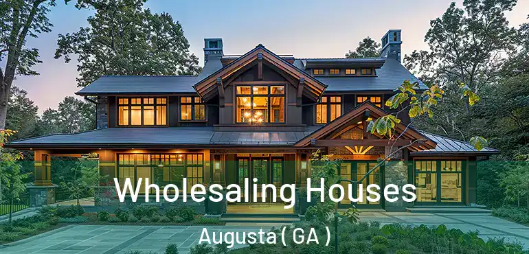  Wholesaling Houses Augusta ( GA )